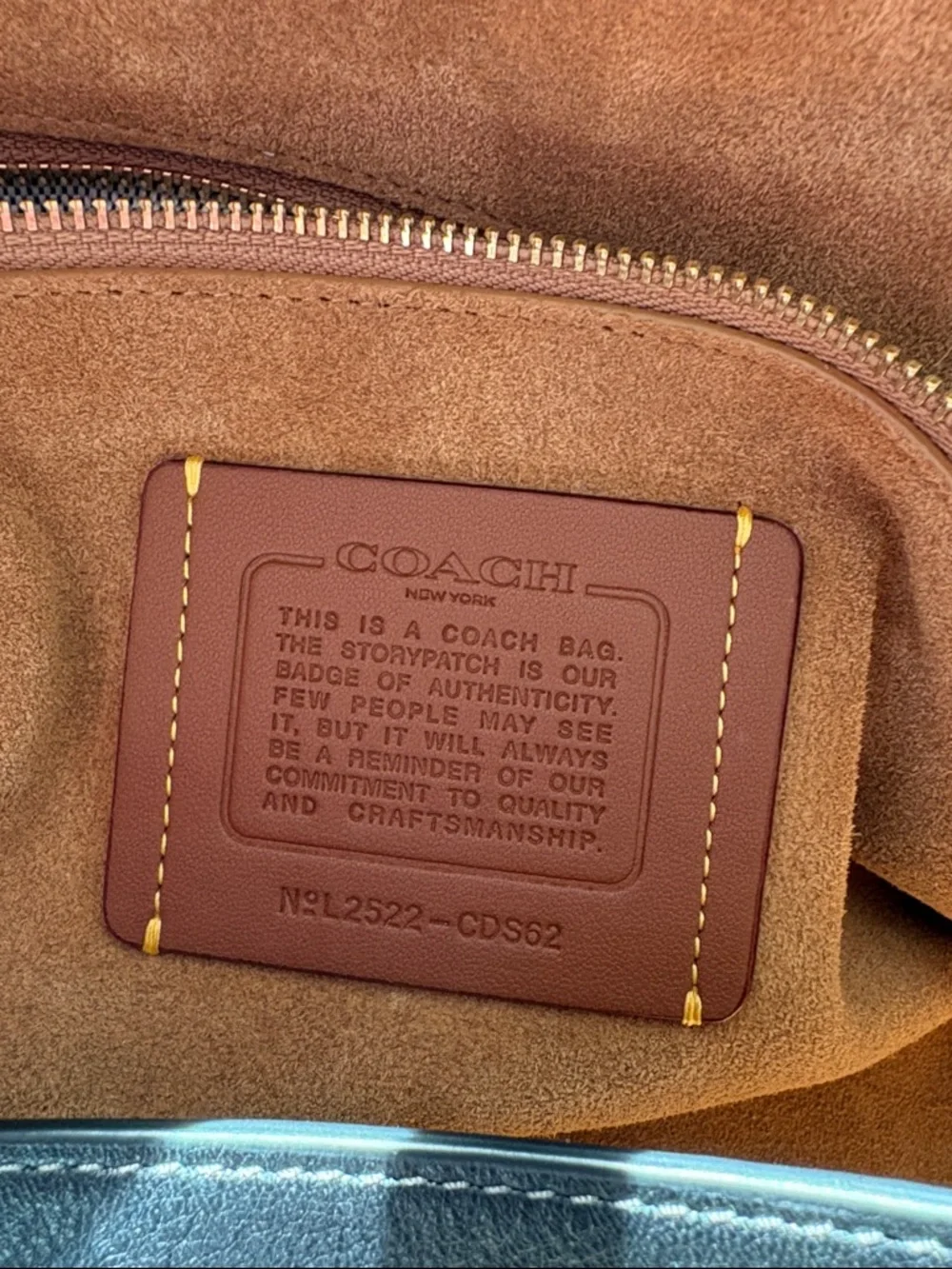 Coach Chelsea 36 Black Leather Flap Shoulder Bag - Picture 6 of 6